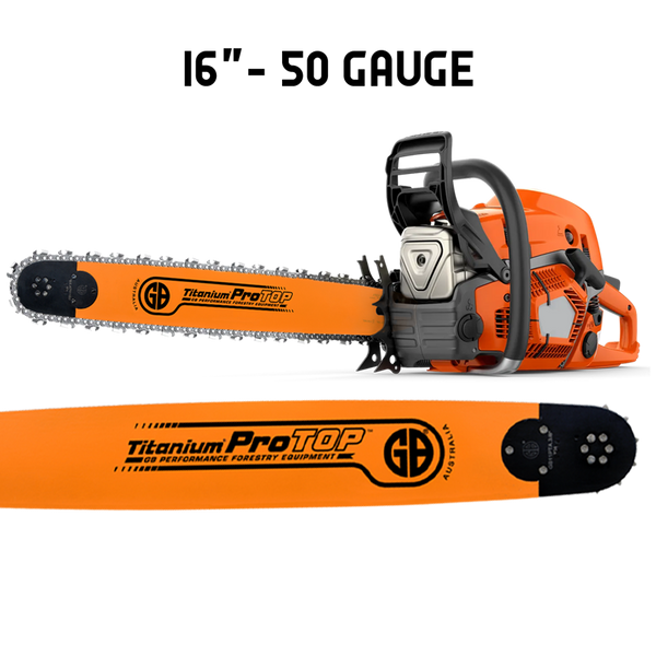 GB Titanium®ProTOP Chainsaw Bar HV16-50PA – HarvesterBars.com