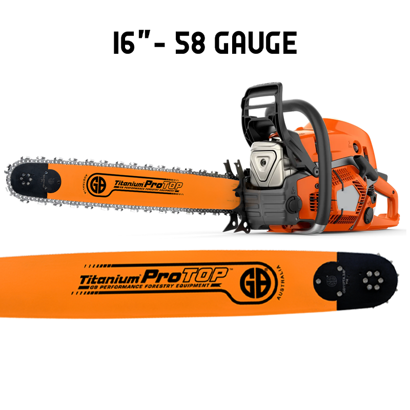 GB Titanium®ProTOP Chainsaw Bar HV16-58PA