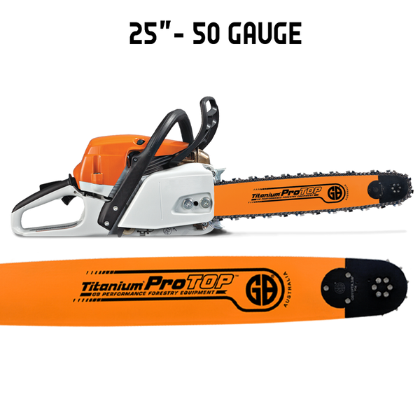 GB Titanium®ProTOP Chainsaw Bar SN25-63PA – HarvesterBars.com