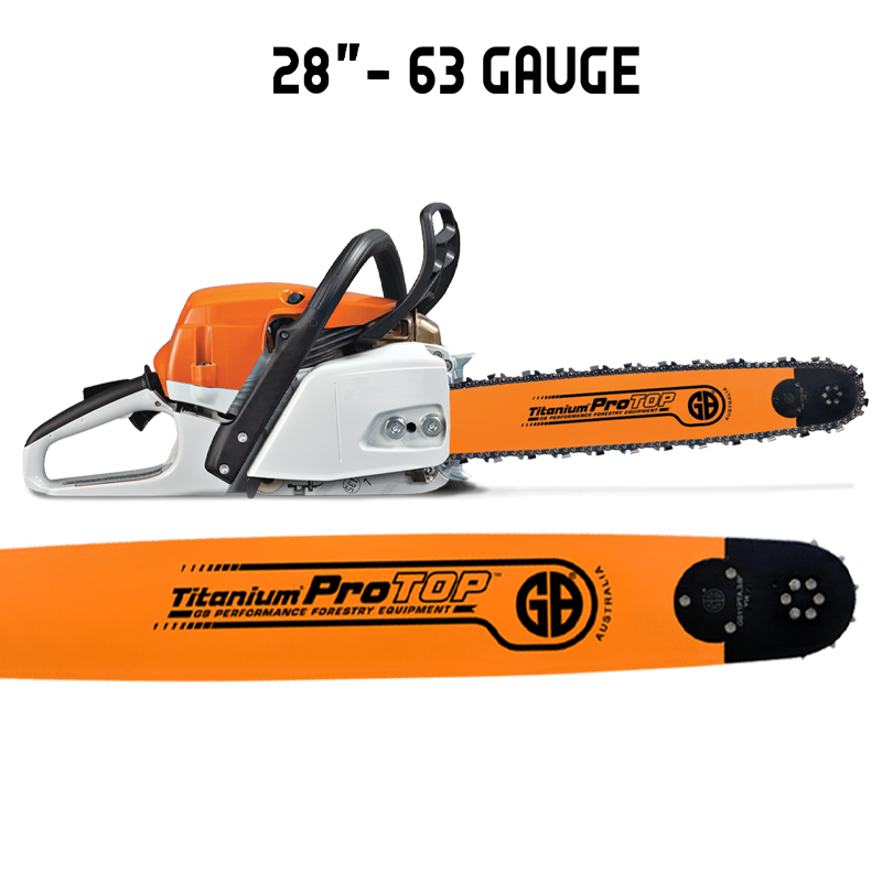 GB Titanium®ProTOP Chainsaw Bar SN28-63PA