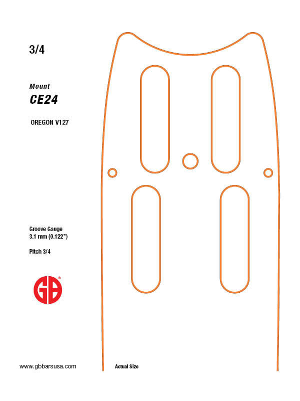 Bar mount CE24-122BC