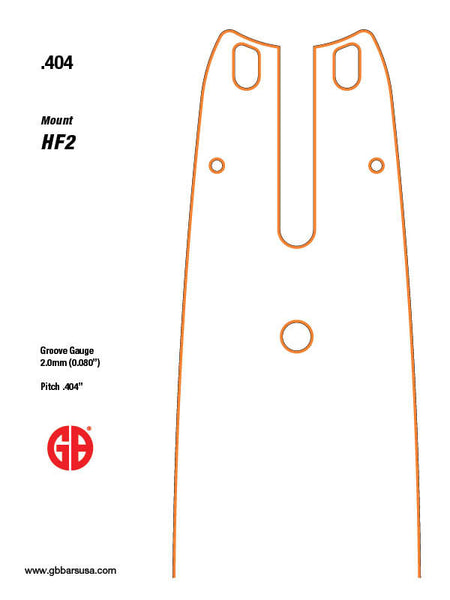 MOSS TWISTER 157　ハンマーヘッド　部分メタル GB Titanium®-XV® Replaceable Nose Harvester Bar HF2-17-80XV