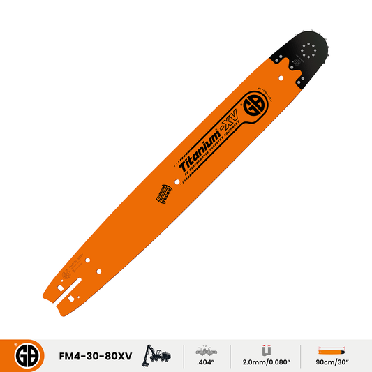 GB Titanium®-XV® Replaceable Nose Harvester Bar FM4-30-80XV