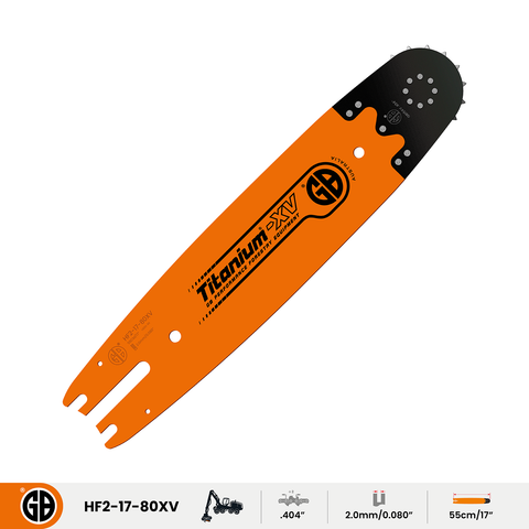 GB Titanium®-XV® Replaceable Nose Harvester Bar HF2-17-80XV