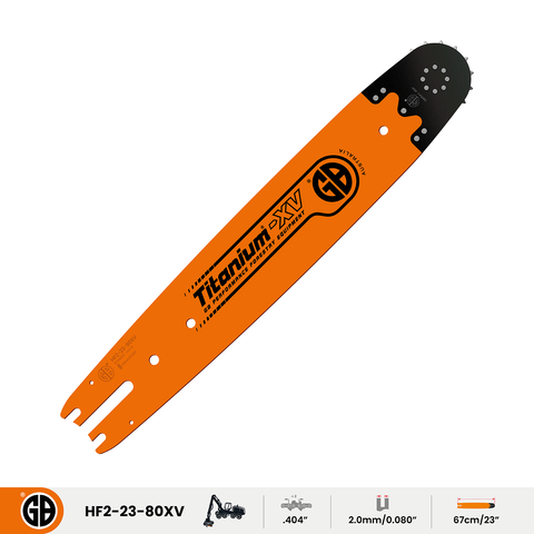 GB Titanium®-XV® Replaceable Nose Harvester Bar HF2-23-80XV