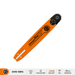 GB Titanium®ProTOP Chainsaw Bar HV16-58PA