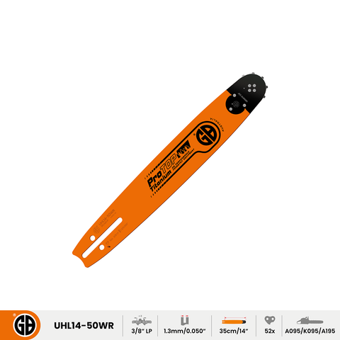GB Titanium® 3/8" LP Arbor Tech Chainsaw Bar UHL14-50WR
