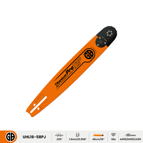 GB Titanium® .325" Pro TOP Chainsaw Bar UHL16-50PJ