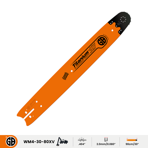 GB Titanium®-XV® Replaceable Nose Harvester Bar WM4-30-80XV